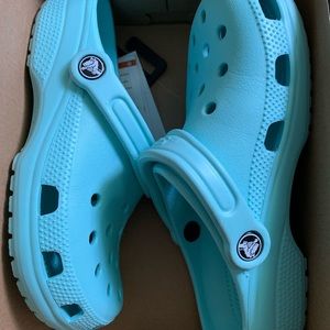 Blue crocs